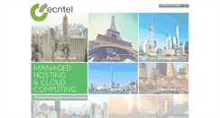 Desktop Screenshot of ecritel.com
