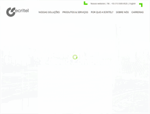 Tablet Screenshot of ecritel.com.br