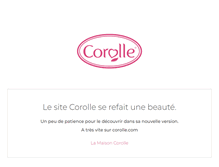 Tablet Screenshot of corolle.ecritel.net